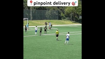 📍Pinpoint delivery & finish from MLS Next U14 🎯 #soccer #golazo #mlsnext #u14