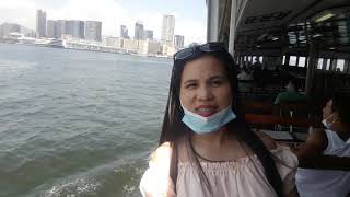 Small tour in hongkong from central ferry to tsim sha tsui