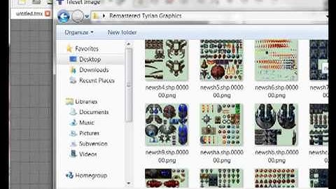 Tyrian 1   Creating a Tileset in Tiled