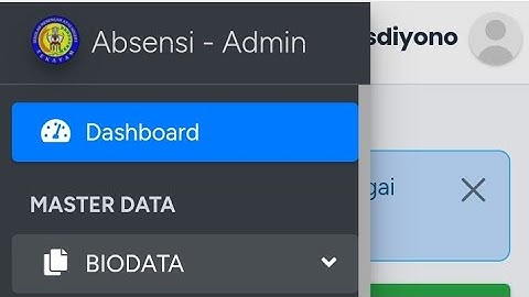 Absensi Online SMA N 1 SEKAYAM VERSI 2. Laravel 8. Admin LTE3
