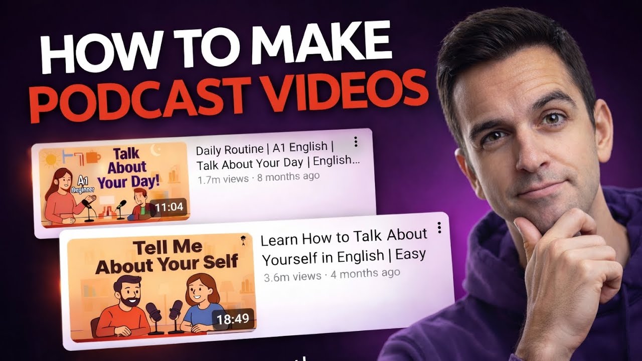 How to make podcast videos | podcast niche | let's learn together