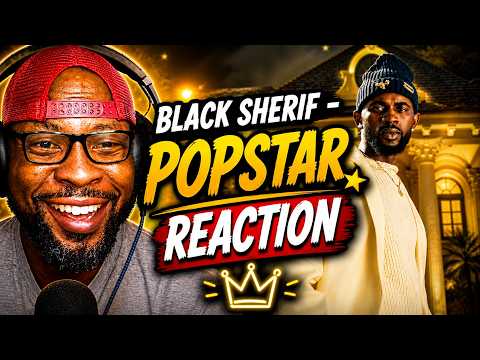 BLACK SHERIF “POPSTAR” REACTION 🤯🔥 THIS IS NEXT LEVEL GHANA MUSIC!!