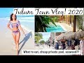 TULUM VLOG! Tulum Town vs Tulum Beach, Gorgeous Air BNB .. WHAT TO EAT IN TULUM!
