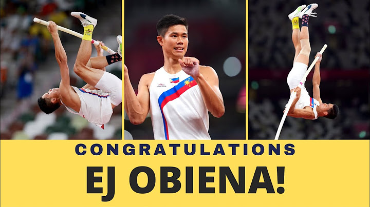CONGRATULATIONS EJ OBIENA - You made Filipinos proud | Men’s Pole Vault Finals | Tokyo 2020 Olympics