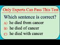 Mixed Advanced Grammar Test Test Your English Skills 