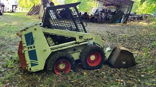 Fixing Up a Bobcat 743 Skid Steer