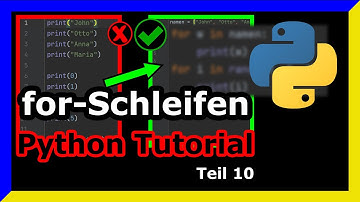 ALLES, was du zur Python for Schleife wissen musst!