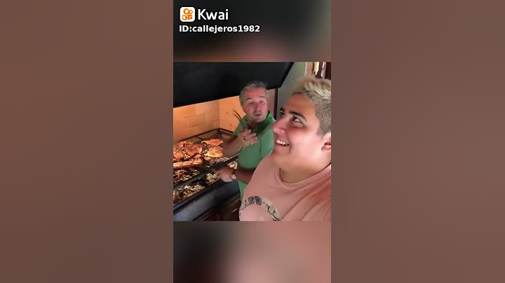 Papá estas haciendo el asado 😅