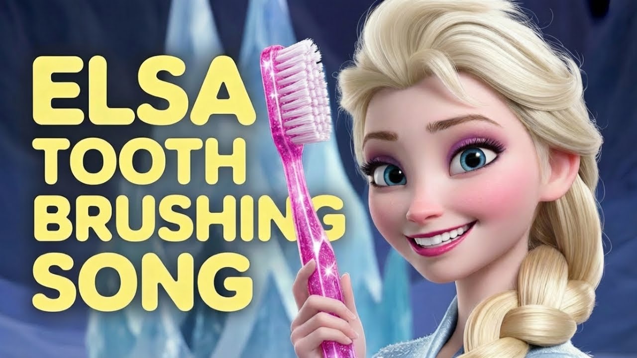 Let's Brush Our Teeth with Elsa! | Frozen Kids Songs & Nursery Rhymes