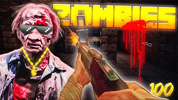 MINECRAFT Tower Challenge Is the Most INSANE Custom Zombies Black Ops 3 Map
