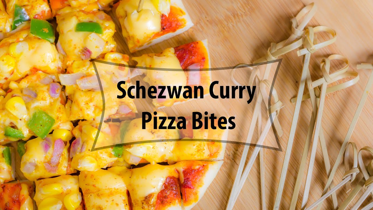 Schezwan Pizza Bites | Mini Pizza Recipe in Tawa ~ Eggless Baking Without Oven | Yaman Agarwal | CookingShooking