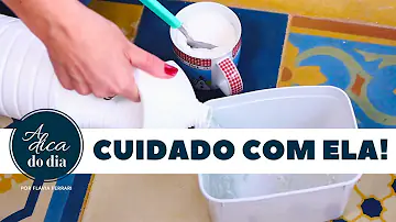 Como usar água sanitária na roupa branca?