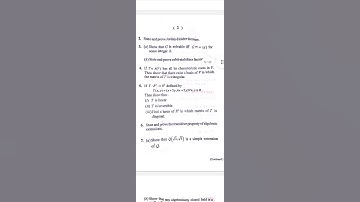 |2018-2020|Foundation Course in Modern Algebra|Semester 1|VBU M.Sc. Mathematics | Paper 1 PYQ