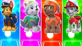 Everest Paw Patrol 🆚 Chase Paw Patrol 🆚 Paw Patrol Marshall 🆚 Skye Paw Patrol 🚓 tiles hop edm rush