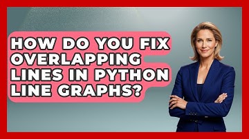 How Do You Fix Overlapping Lines In Python Line Graphs? - Python Code School