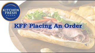 KFF Placing An Order Training