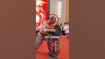 Ga nooit in zee met een Shaolin-monnik🗿
