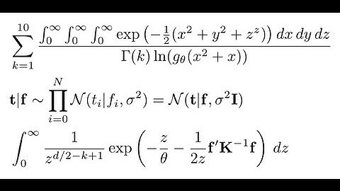 LaTeX equations part 2