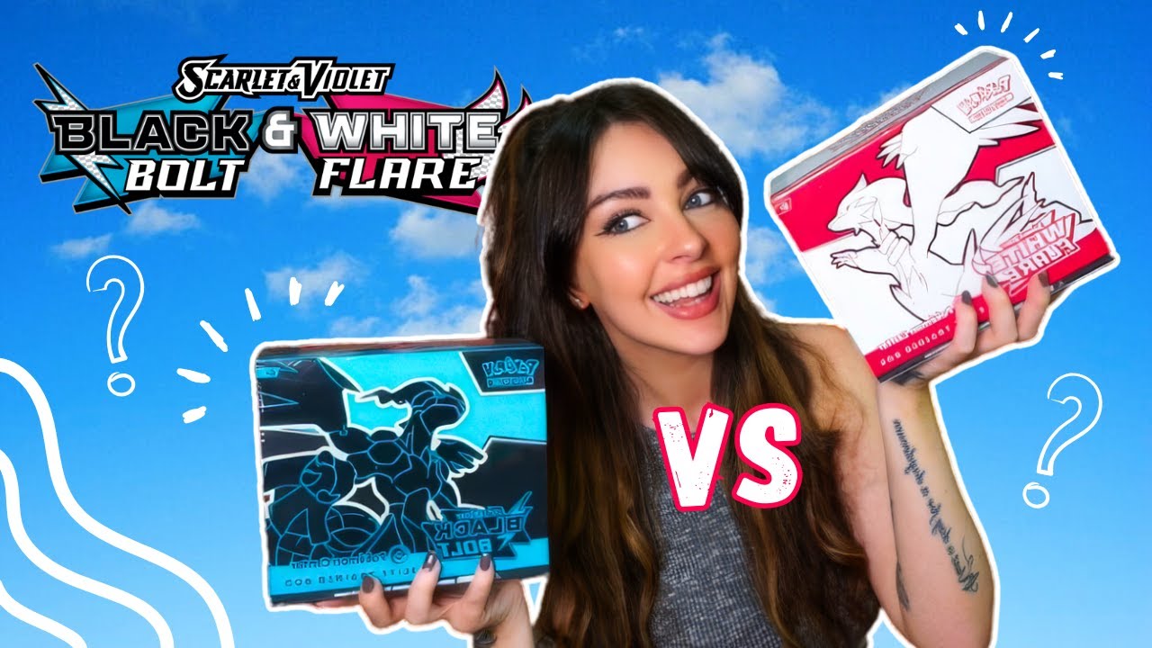 GOD PACKS!? Opening Pokémon's NEW Black Bolt & White Flare ETBs