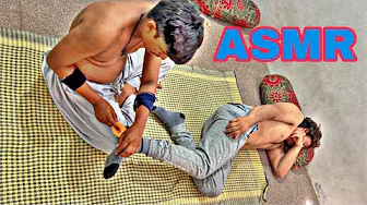 ASMR || He Tickle My Feet When i am Sleeping wearing Socks 🧦