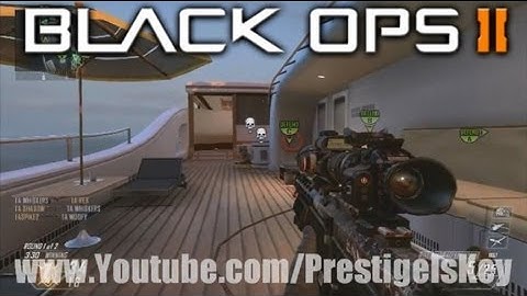 Black Ops 2 Quickscoping w/ Attachments and Customization
