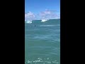 Eimeo Czermak just sent it into the danger zone. #CodeRed2atTeahupo’o