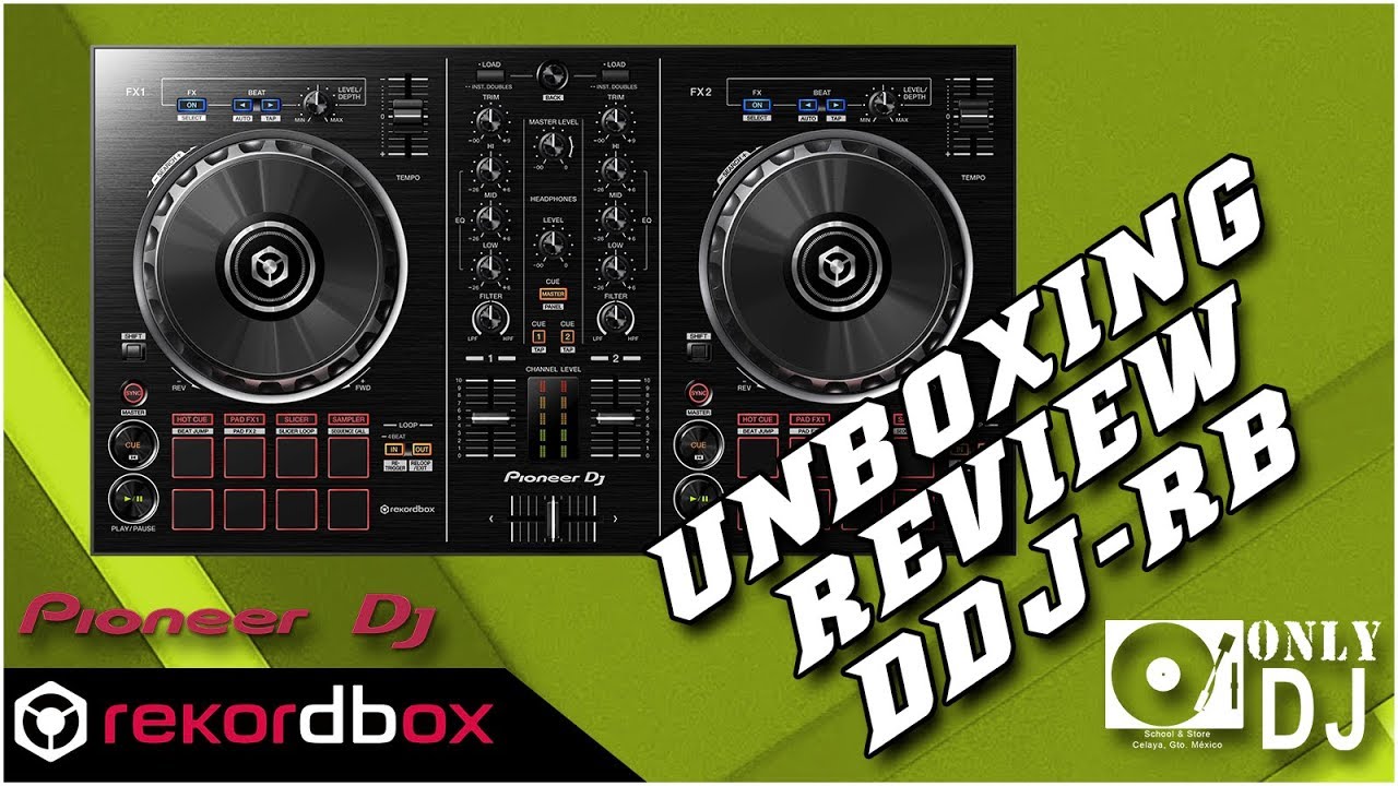 Unboxing & Review Pioneer DDJ-RB | Only Dj - YouTube