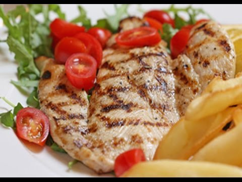 Chicken Breasts Grilled with Asian Marinade