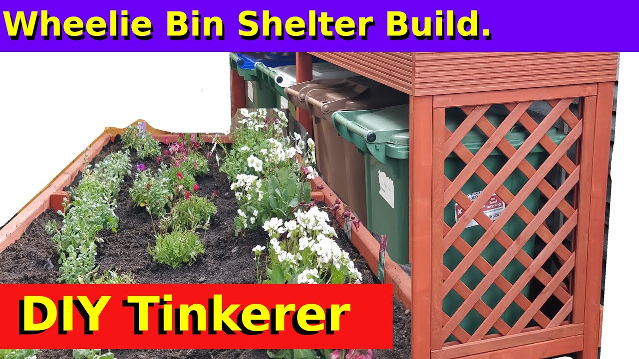 71. Wheelie Bin Shelter with Green Roof