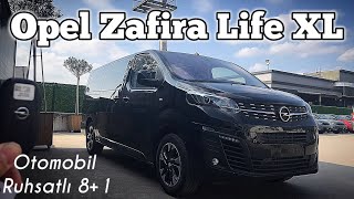 Opel Zafira Lİfe XL 8+1 Otomobil Ruhsatlı