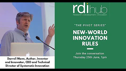 Darrell Mann on The Pivot Series powered by RDI Hub