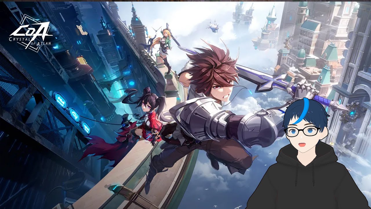 Crystal of Atlan #1: Chơi thử game anime MMO Action RPG mới !!! - YouTube