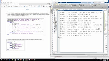 MATLAB switch case examples