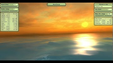 Ship Motion and Wave Simulation