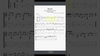 Branle - Giovanni Battista Besardo - Guitar Tabs guitartutorial guitarcover classicalguitar