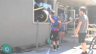 Back Squat Clusters