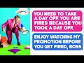 Enjoy Watching My Promotion Before You Get Fired, Boss! HR Manager Knows What You Did - r/ProRevenge