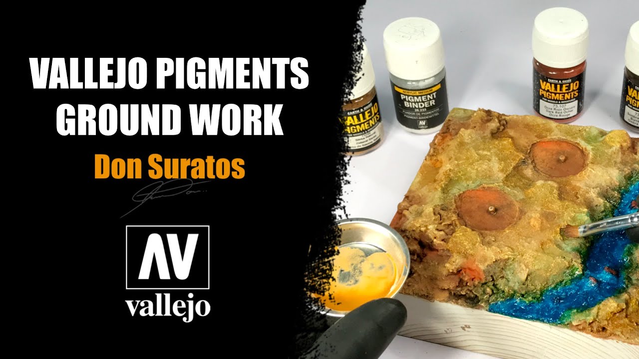 Details about   Vallejo Pigments for modelers 