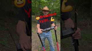 Garden Broadfork In Action! 🤠#shortvideo 💪#farming #diy 🐓#offgrid ⚒️@hobohideaway1096