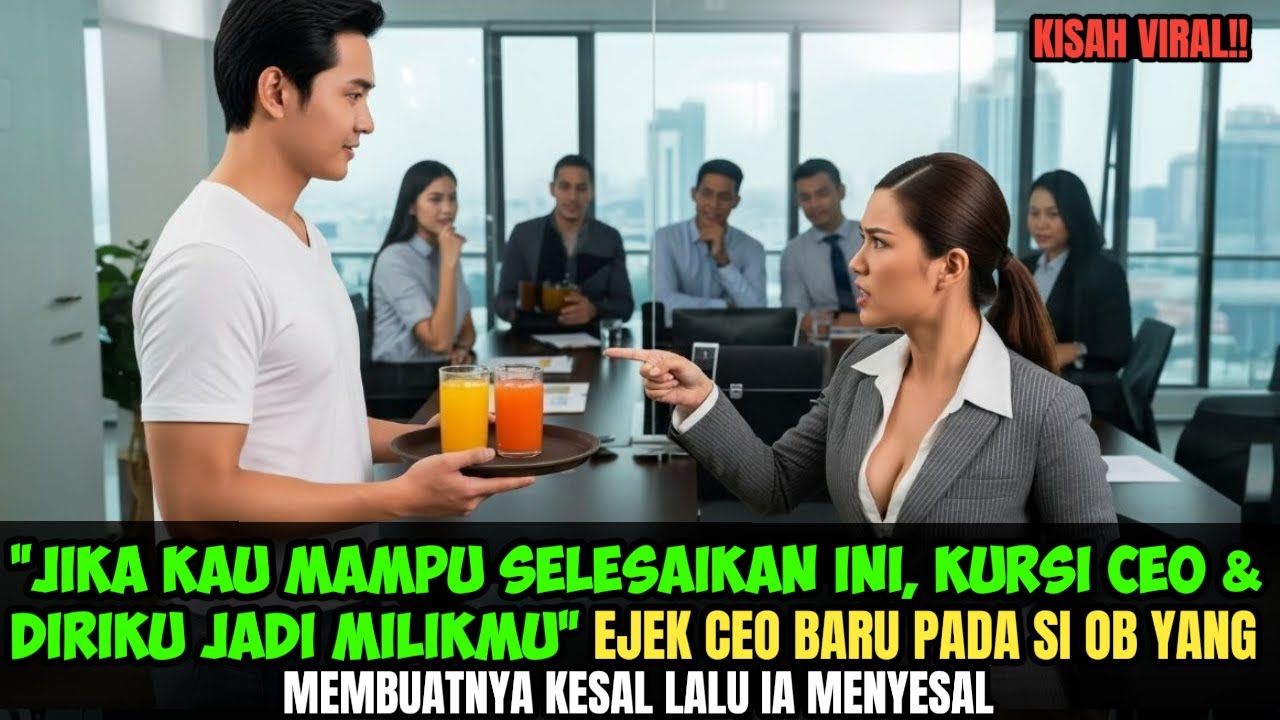 OB Tampan Diremehkan CEO Cantik, Tapi Balasannya Membuat Semua Orang Tak Bisa Percaya
