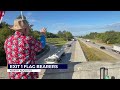 Local veterans remember Sept. 11, 2001 waving American flag over North Augusta
