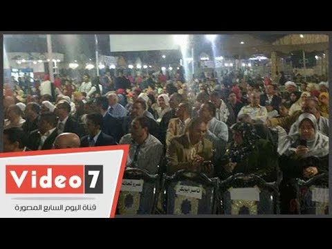 بدء مؤتمر مستقبل وطن بمدينة الواسطى فى بنى سويف لدعم السيسي