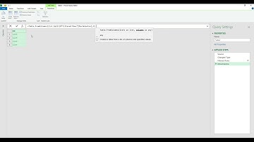 [Re-upload] PowerQuery - Convert Stacked Columns Report to Table Transpose