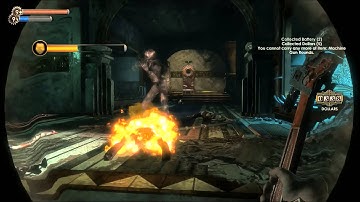 Bioshock walkthrough on hard, part 15 Proving grounds!! 1080p