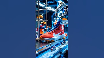 Nike Miniature Factory 🔥👟 | Tiny Workers Build Air Jordan