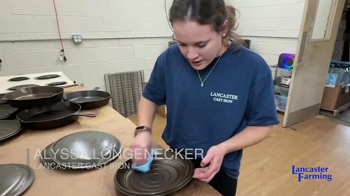 Watch Cast Iron Skillets Being Made at Lancaster Cast Iron