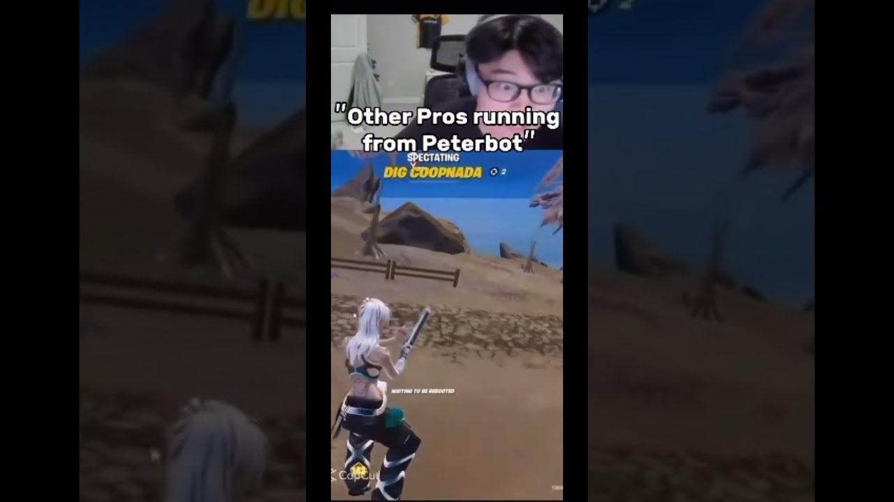Other Pros Running From Peterbot Fortnite Shortsfeed