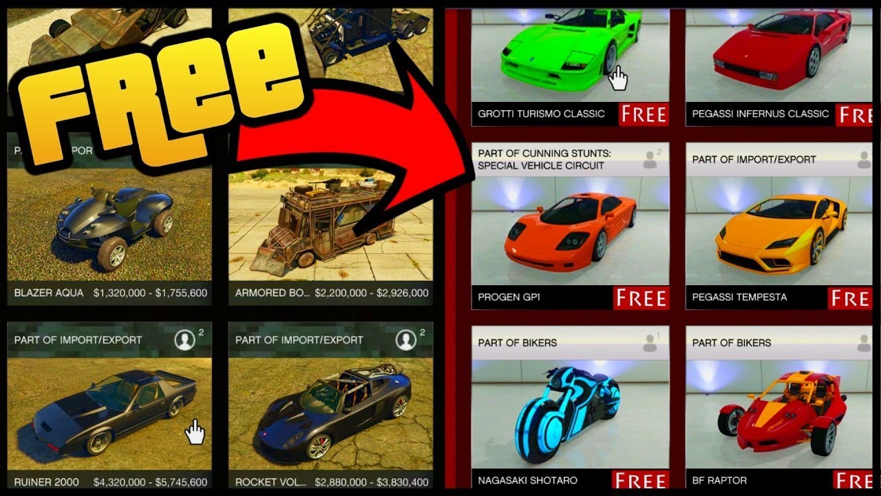 puñetazo Mantenimiento manga COMO CONSEGUIR CUALQUIER COCHES GRATIS EN GTA 5 ONLINE! - YouTube