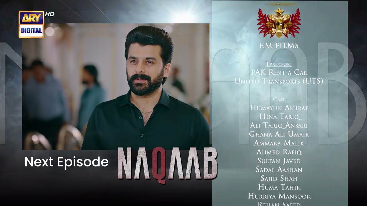 Naqaab EP 59 | Teaser | Ali Ansari | Humayoun Ashraf | Hina Tariq | Ghana Ali | ARY Digital