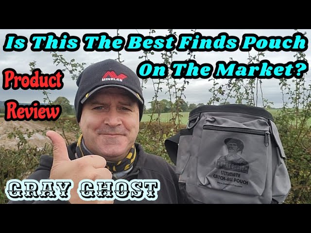 Gray Ghost Ultimate Catch All Pouch For Metal Detecting. Product Review.